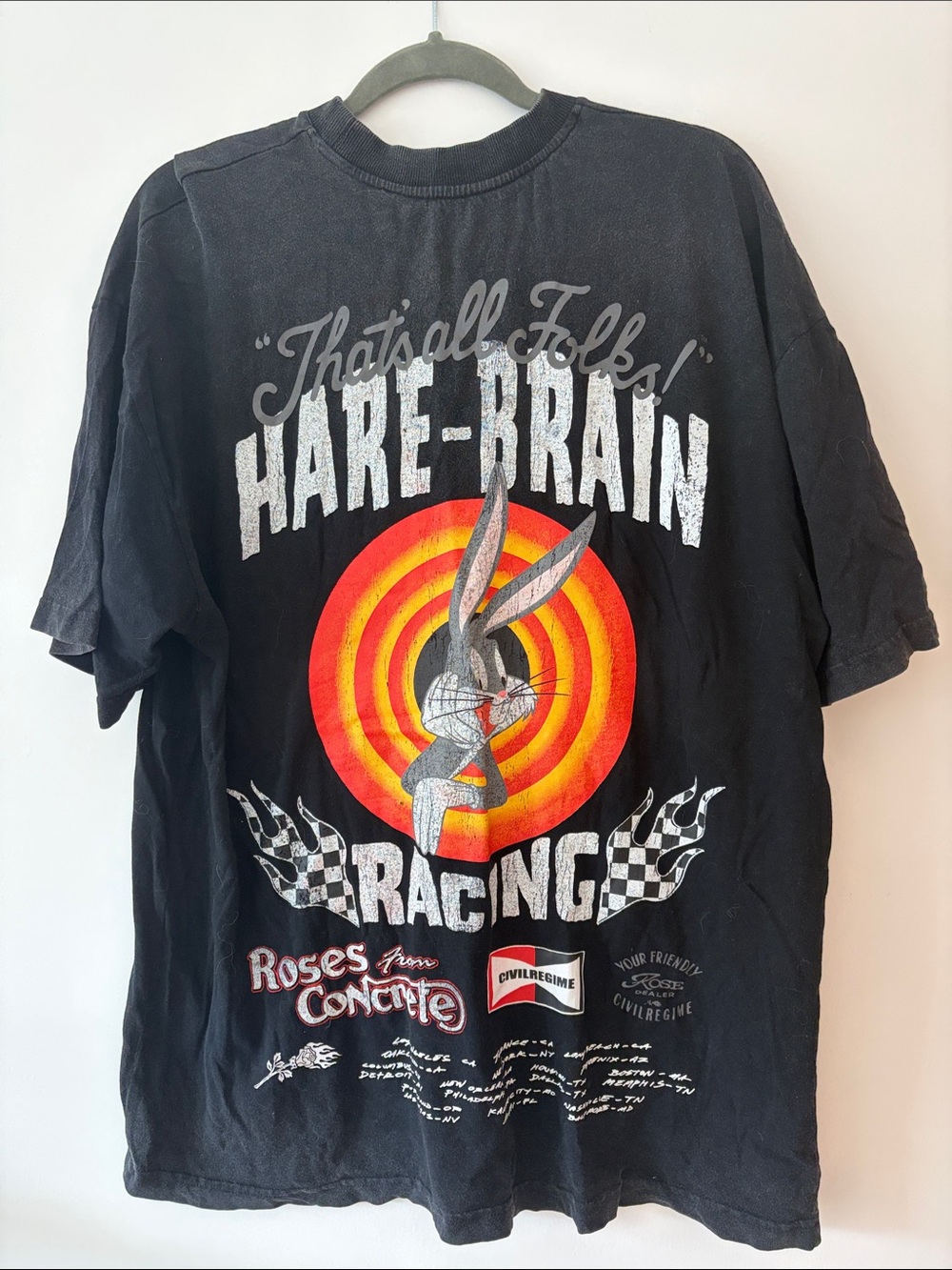 Bugs Racing American Classic Oversized Tee